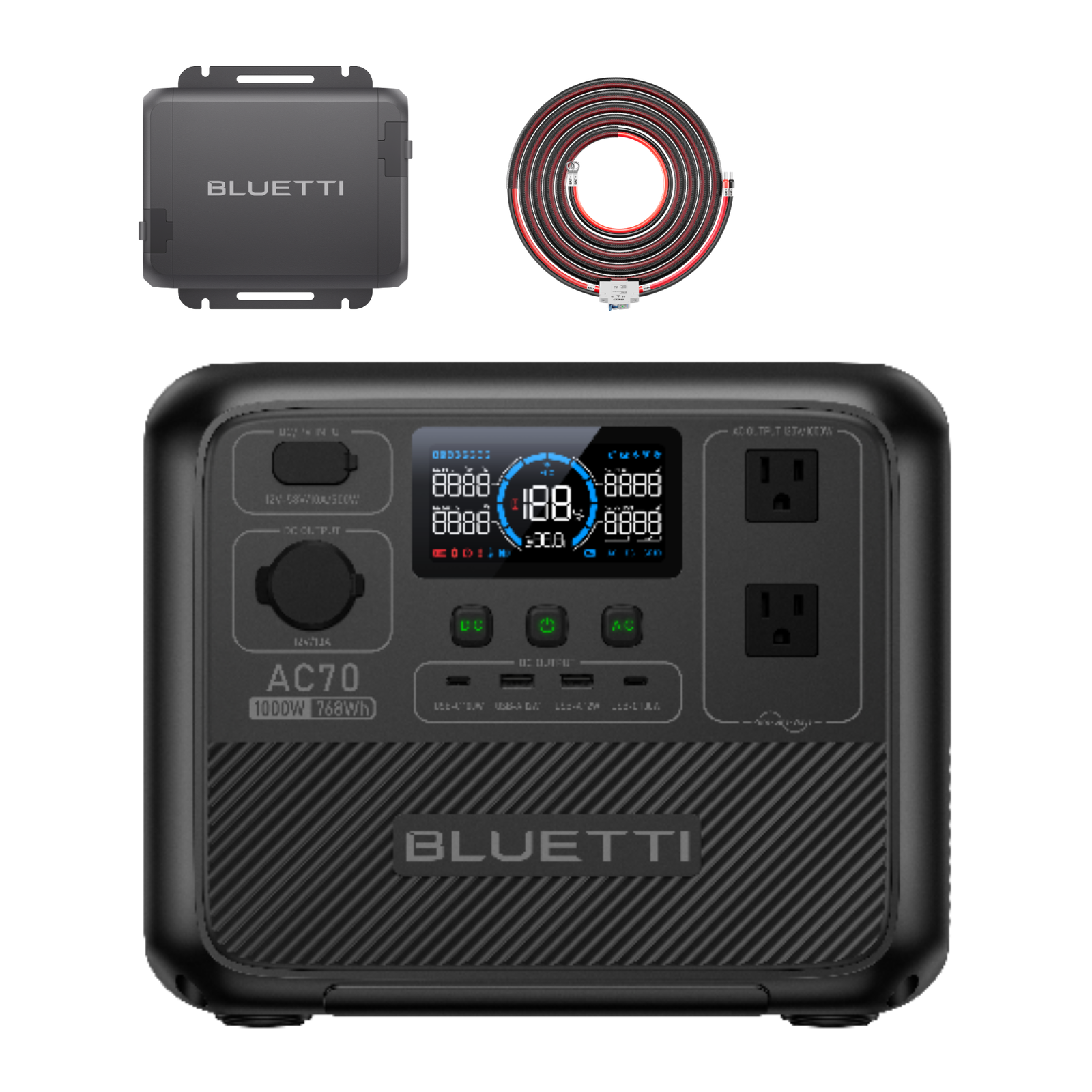 BLUETTI AC70 + Charger Review: Fast, Compact Portable Power