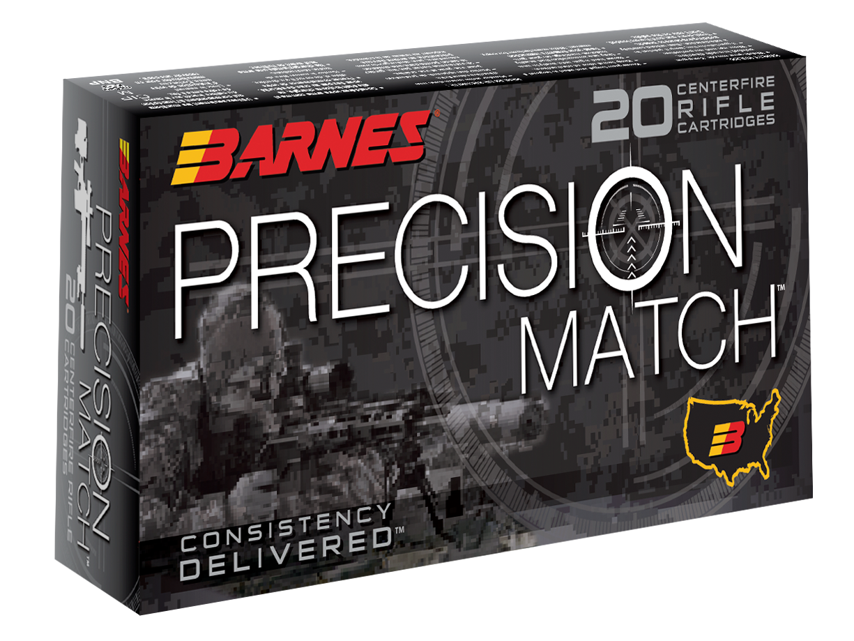 Barnes Precision Match 5.56 Ammo Box