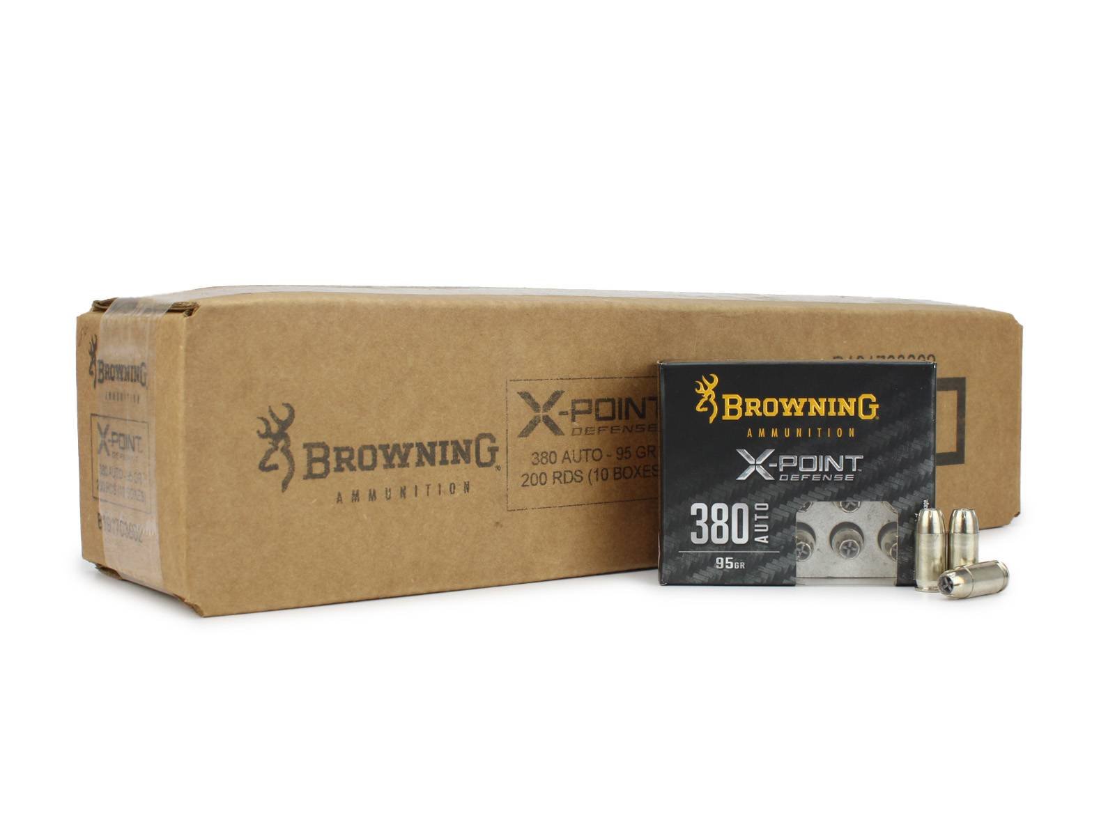Browning X-Point Defense .380 ACP Ammunition
