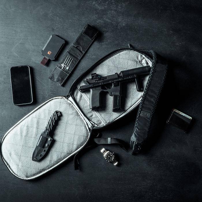 Fade Sling Black Portable Everyday Carry Bag