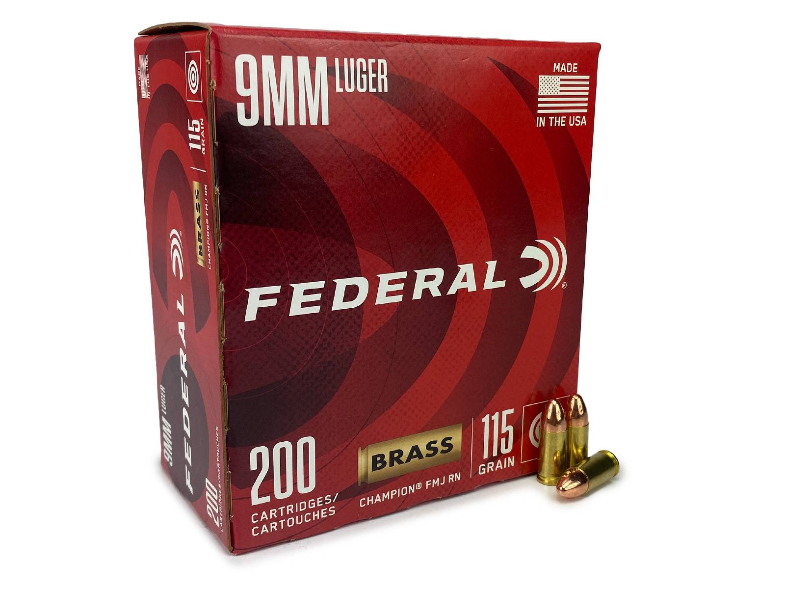 Federal Champion 9mm Training Ammunition
