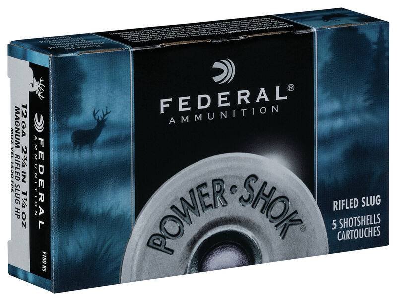 Federal Power-Shok 12 Gauge Hollow Point Slugs