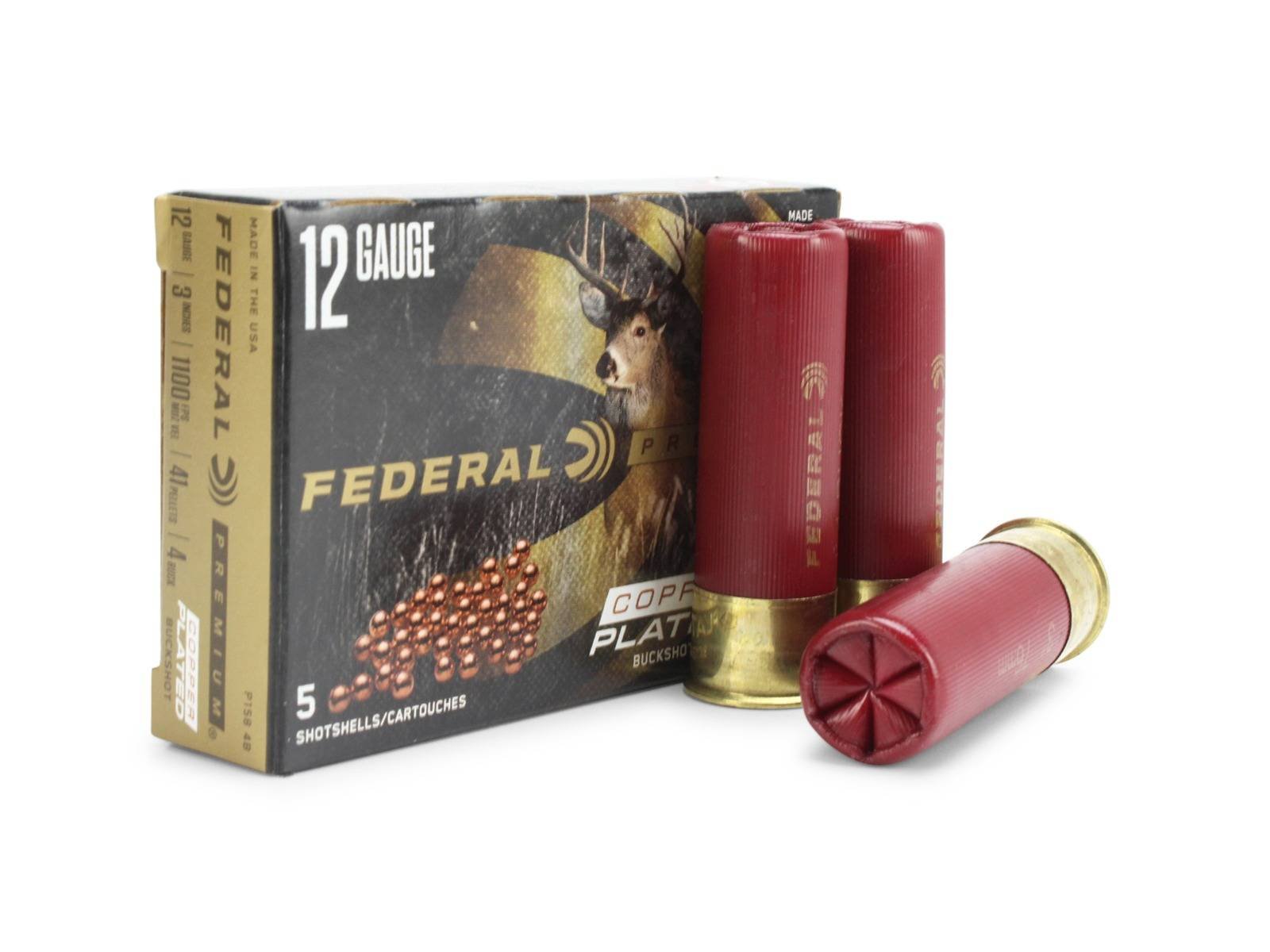 Federal Premium 12 Gauge Buck Shot Ammo