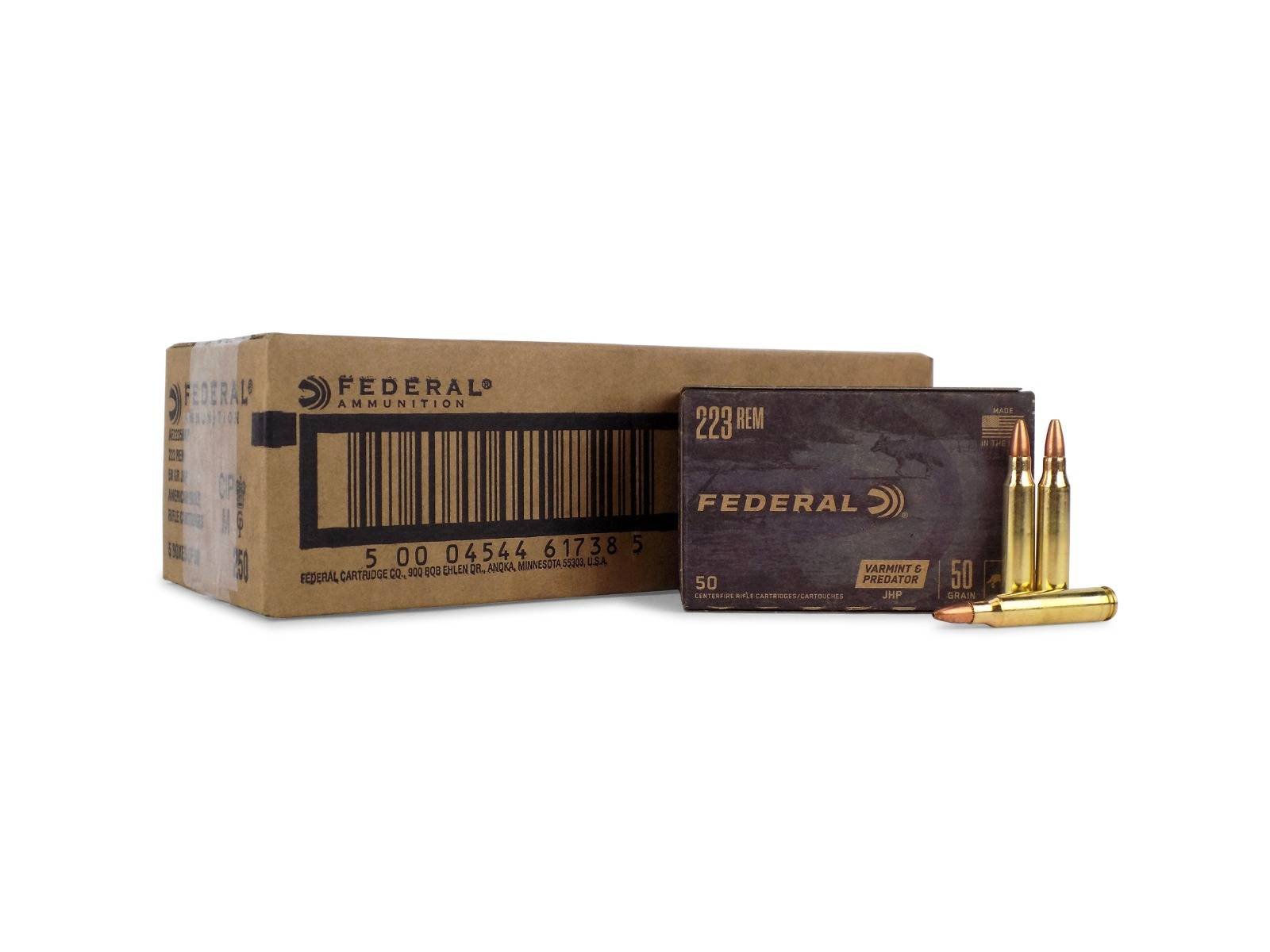 Federal Varmint & Predator .223 Remington Ammo