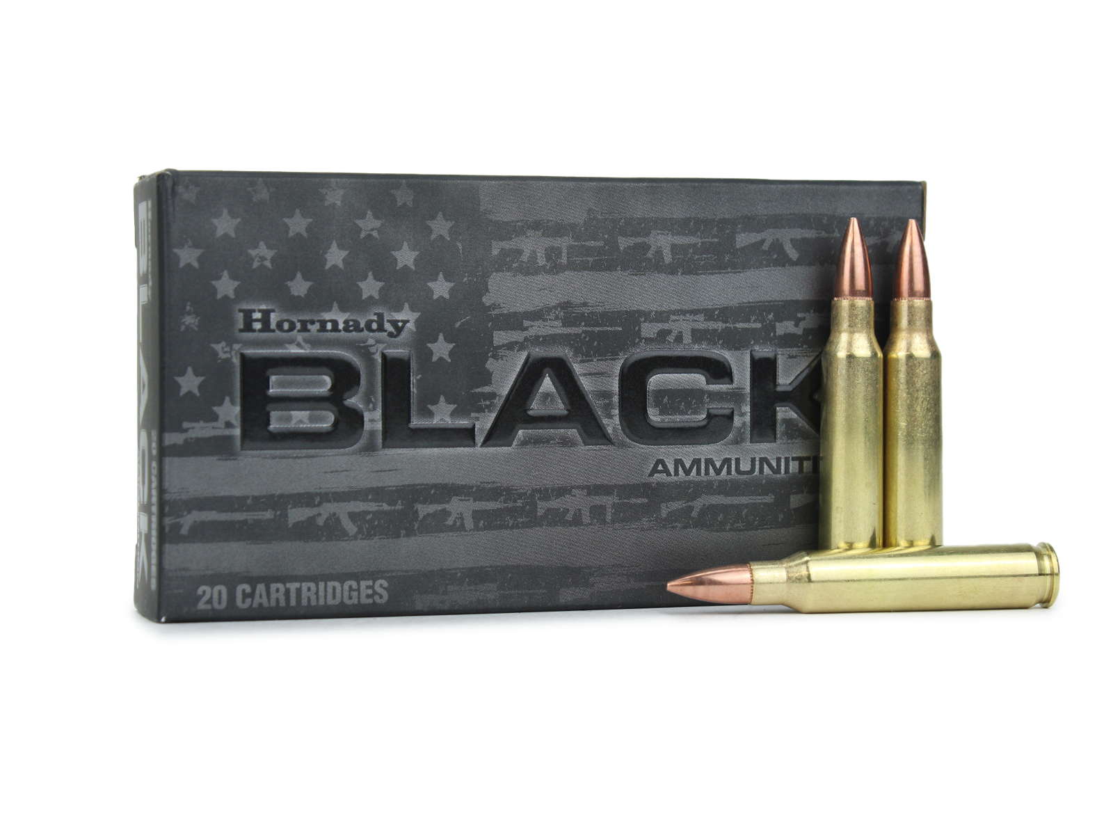 Hornady Black 5.56 NATO 62 Gr FMJ
