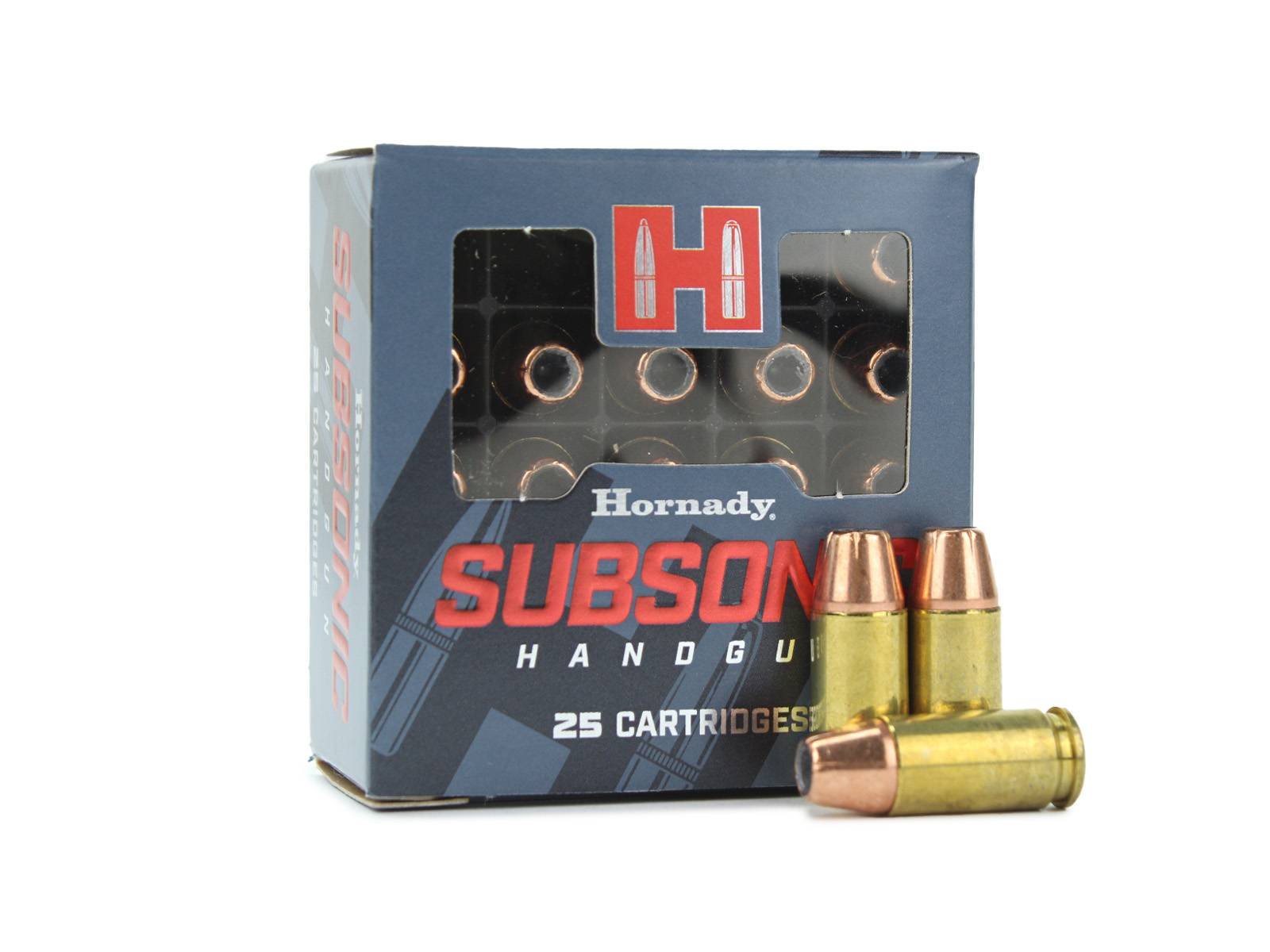 Hornady Subsonic 9mm 147 Gr XTP Ammo