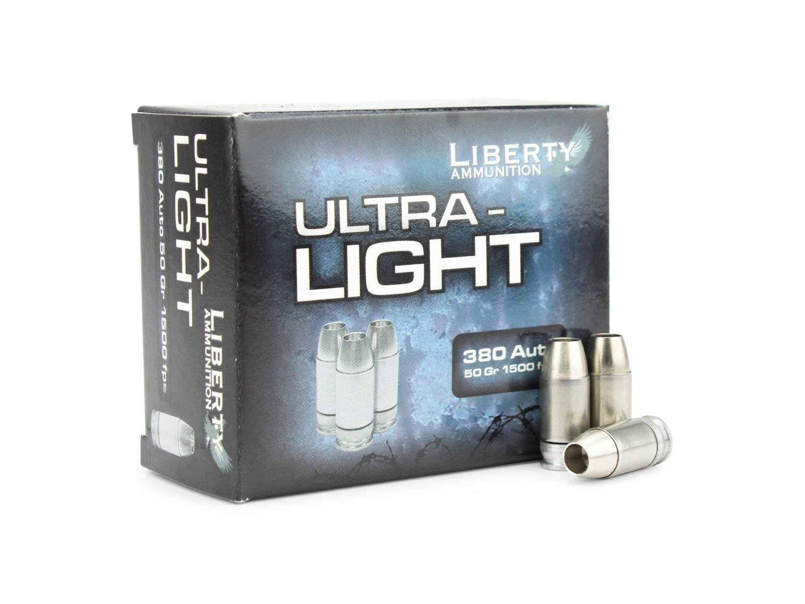 Liberty Ultra-Light 380 ACP Self Defense Ammo
