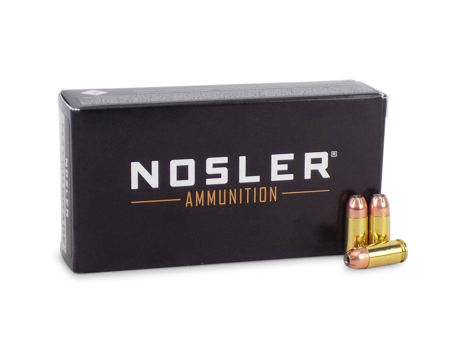 Nosler Match Grade 9mm 124 Gr JHP Ammo