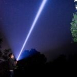 pexelsphoto12201518 edc deals bright flashlight beam projected into the night sky showing long range throw