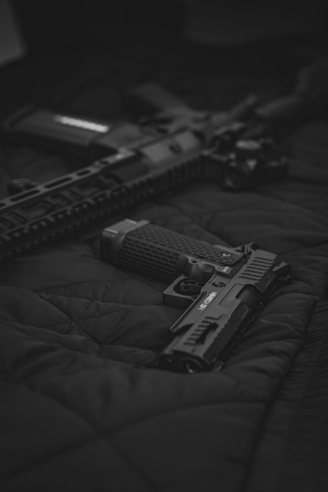 should a loaded handgun be stored in a bedside safe