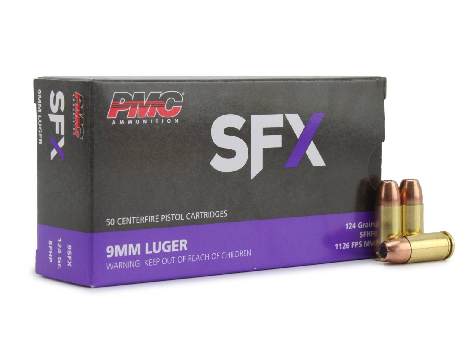 PMC SFX 124-Grain StarFire Hollow Point