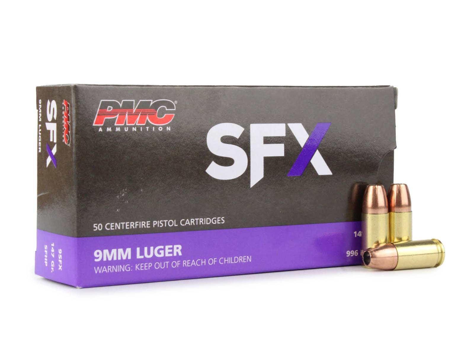 PMC SFX 9mm 147 Gr Hollow Point Ammo