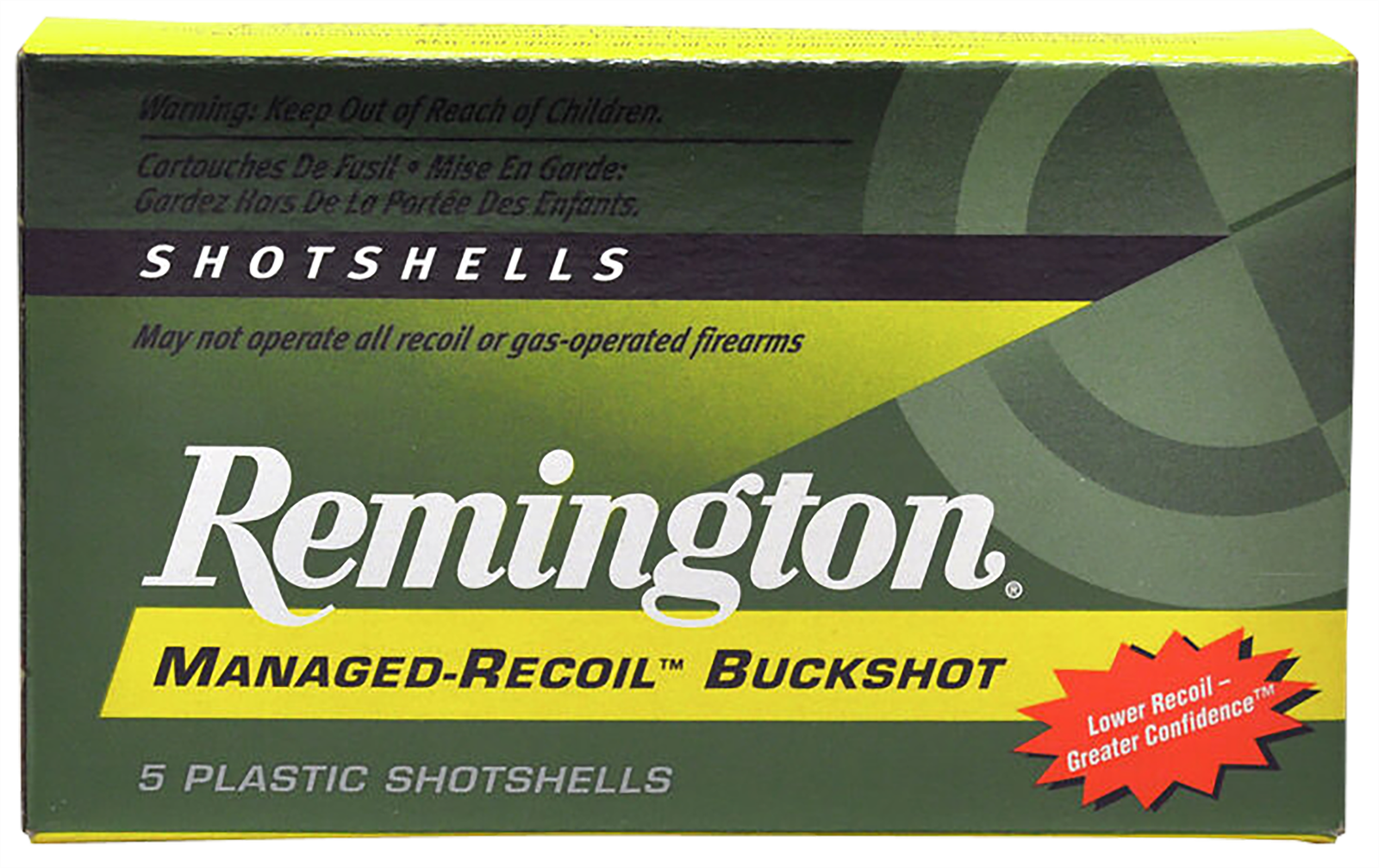 Remington 12 Gauge 00 Buckshot Ammunition