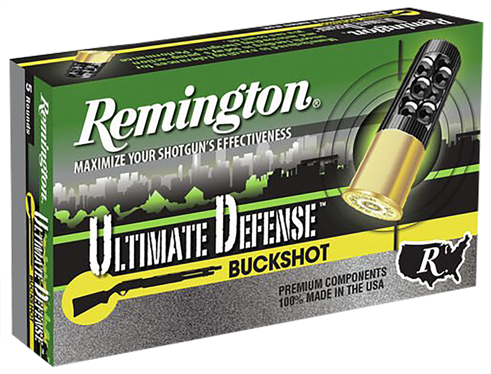 Remington 12 Gauge 4 Buckshot Ammo