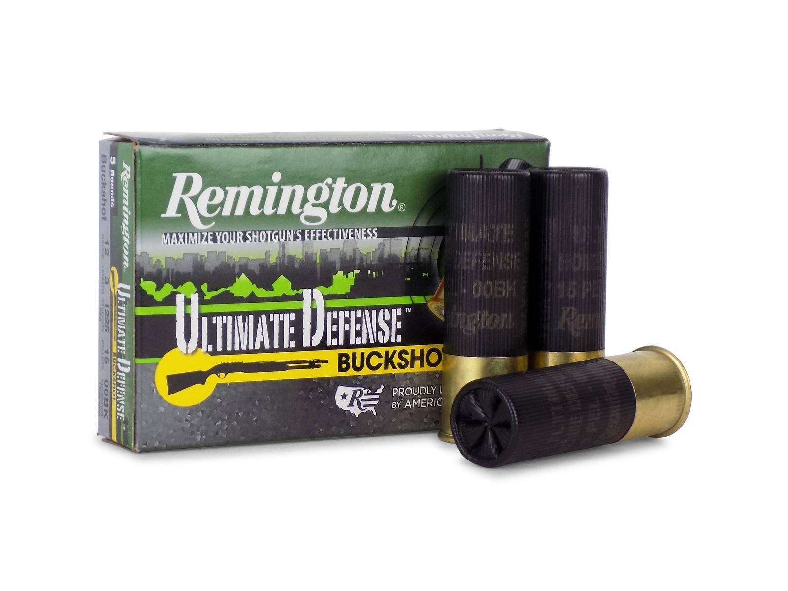 Remington Ultimate Defense 12 Gauge 00 Buck