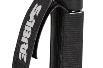 sabre p22j jogger pepper spray with adjustable hand strap used for beginner training drills