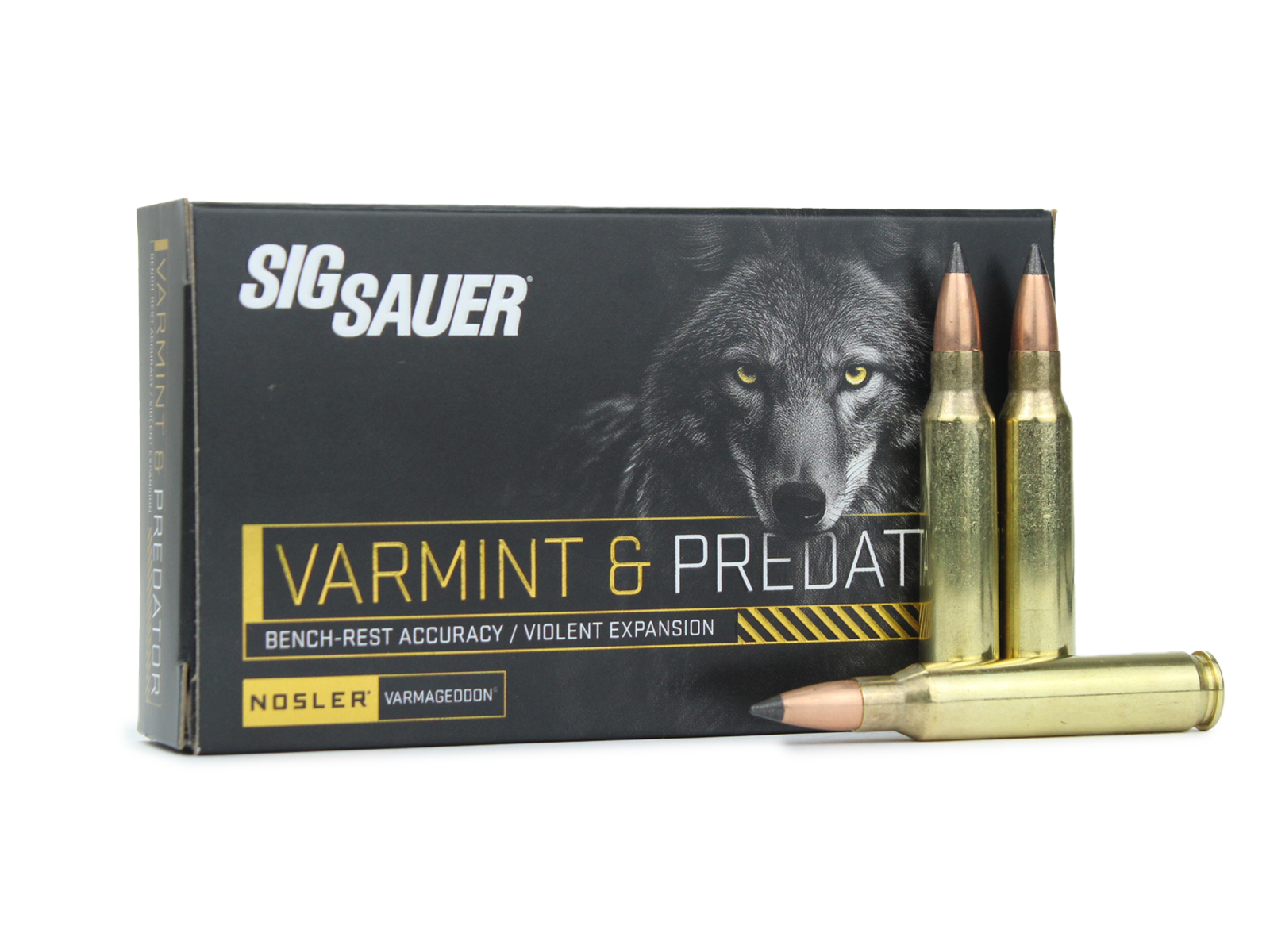 SIG Sauer Varmint & Predator .223 Rem Ammo