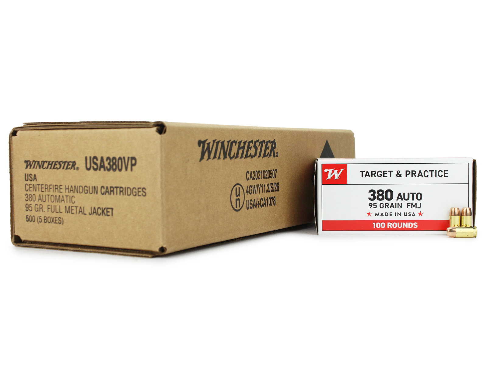 Winchester .380 ACP Subsonic Ammo Case