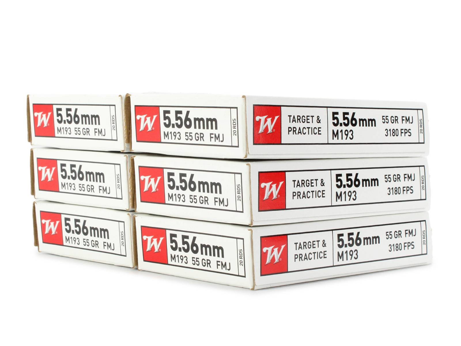 Winchester 5.56 M193 FMJ Range Bundle