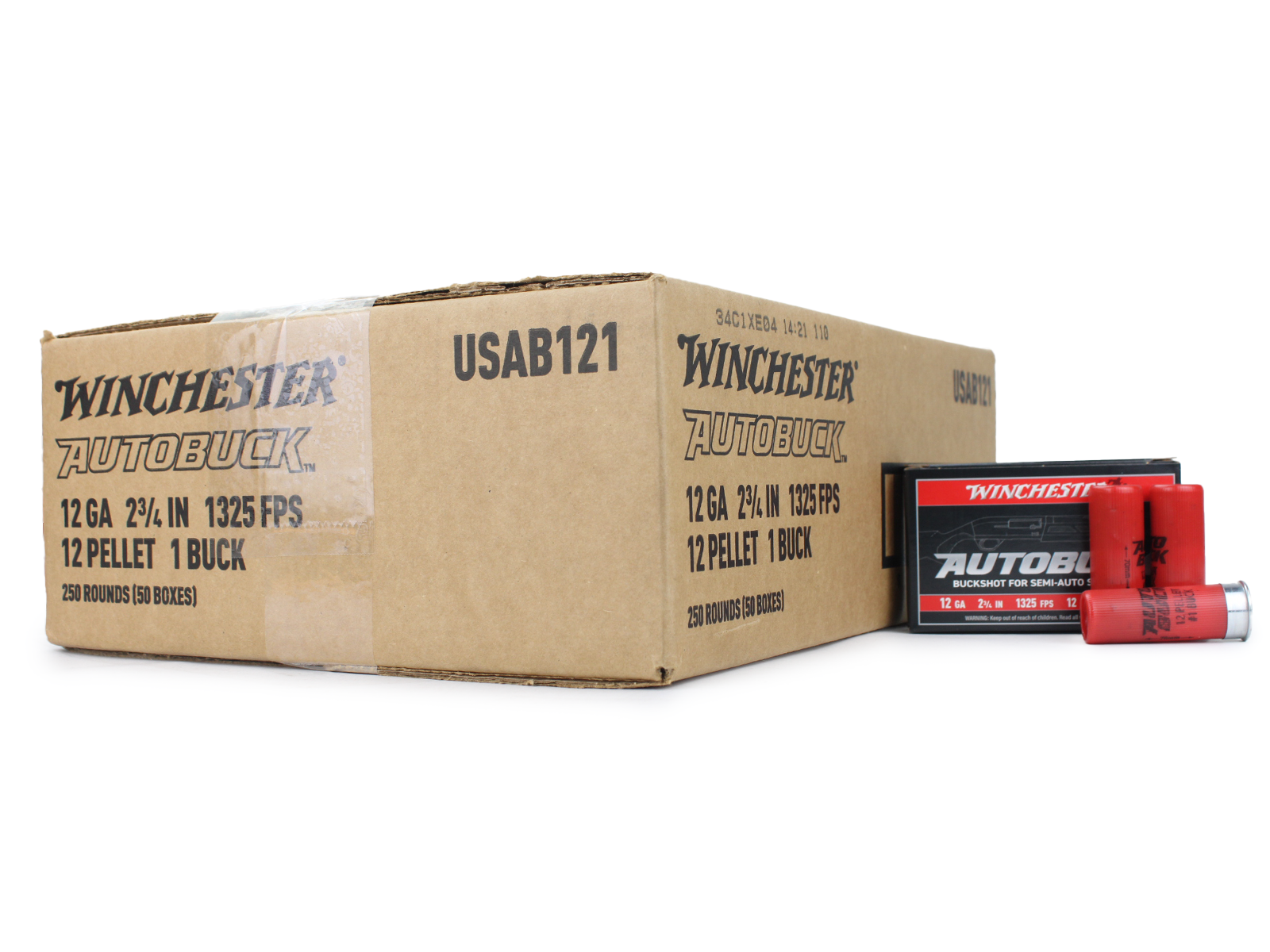 Winchester Autobuck 12 Gauge Buckshot Ammo