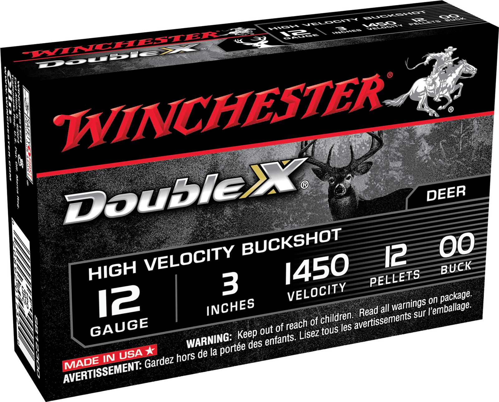 Winchester Double X 12 Gauge Buckshot Ammo