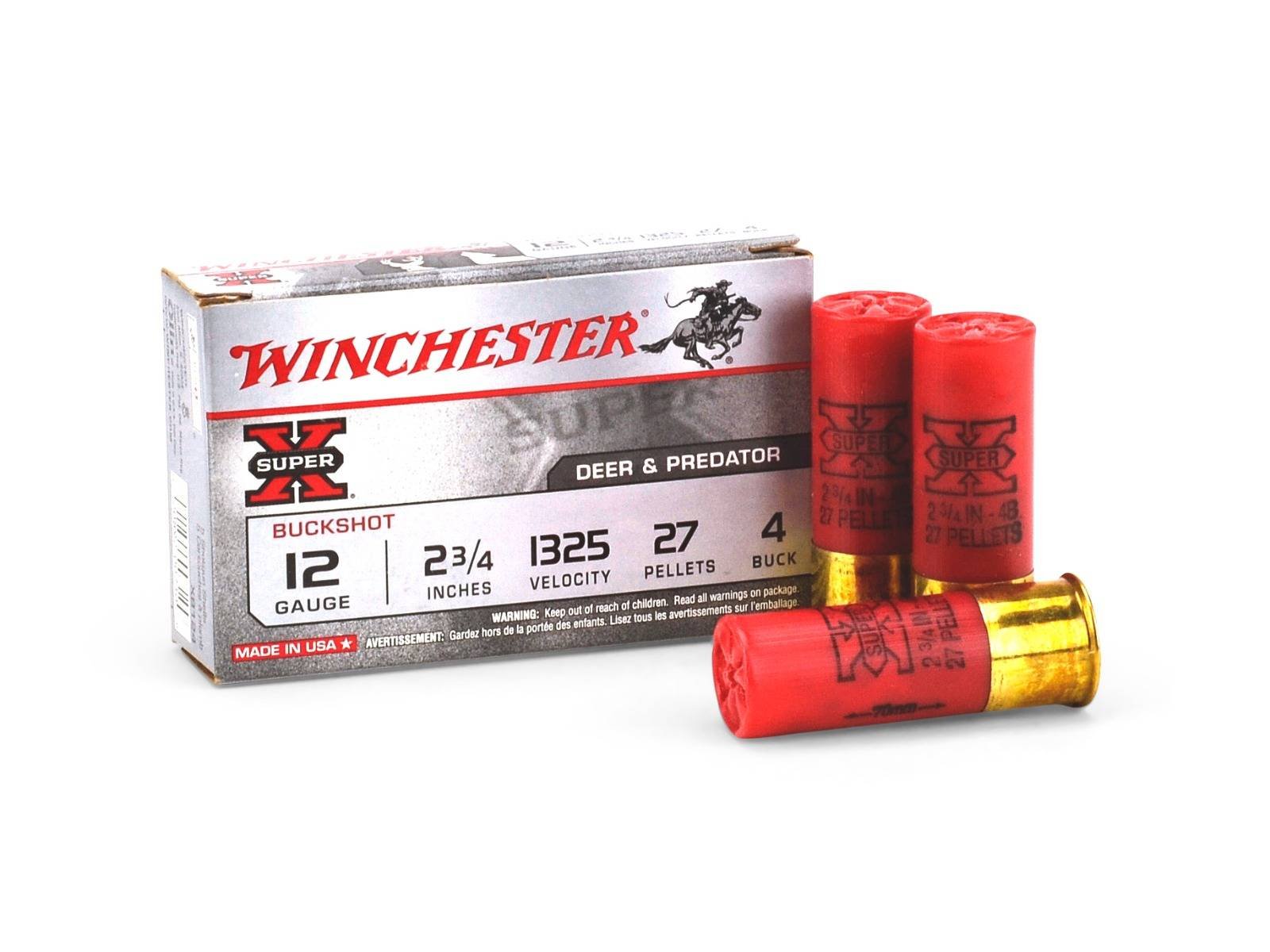 Winchester Super-X 12 Gauge Buck Shot