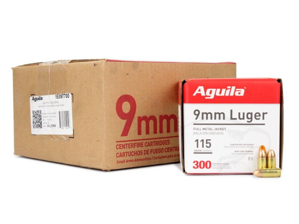 9mm 1000 Round Case Bulk Ammo Match Up
