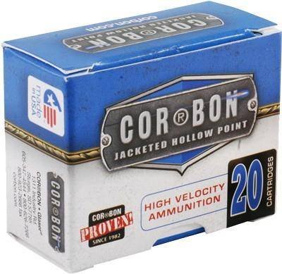 Corbon Ammo 9mm 125gr Hollow Point Ammunition (20 Rounds)