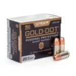 speer gold dot short barrel 9mm 124 grain +p our top pick for a reduced barrel length