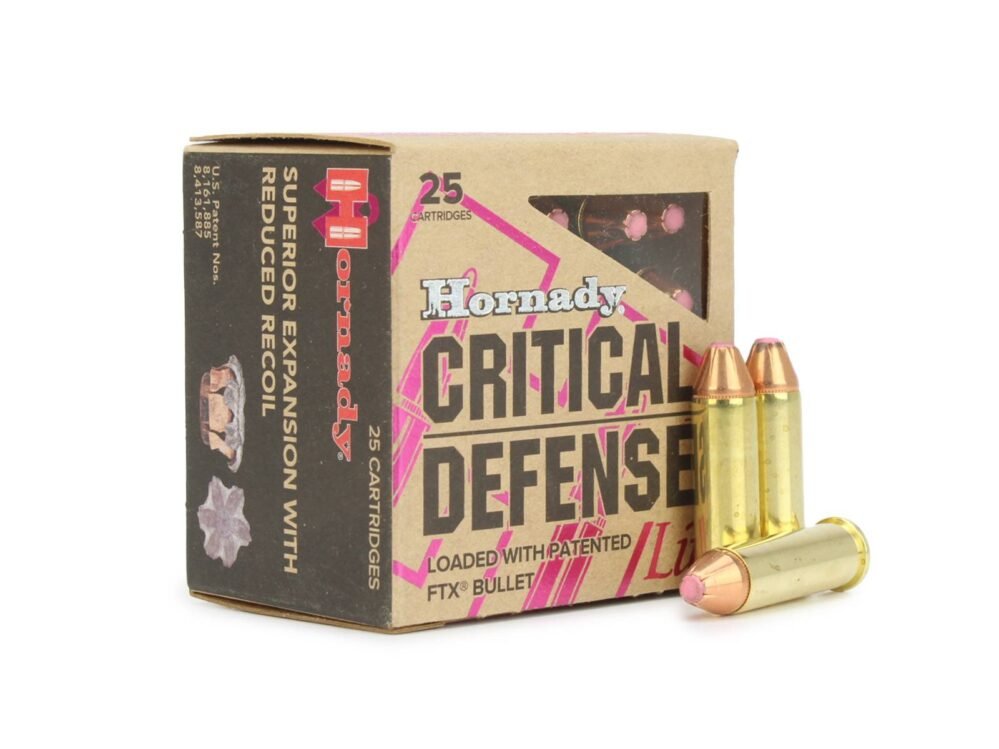 Hornady Critical Defense Lite 38 Special 90 Gr FTX (Box)