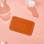a leather card holder stretched out can it recover