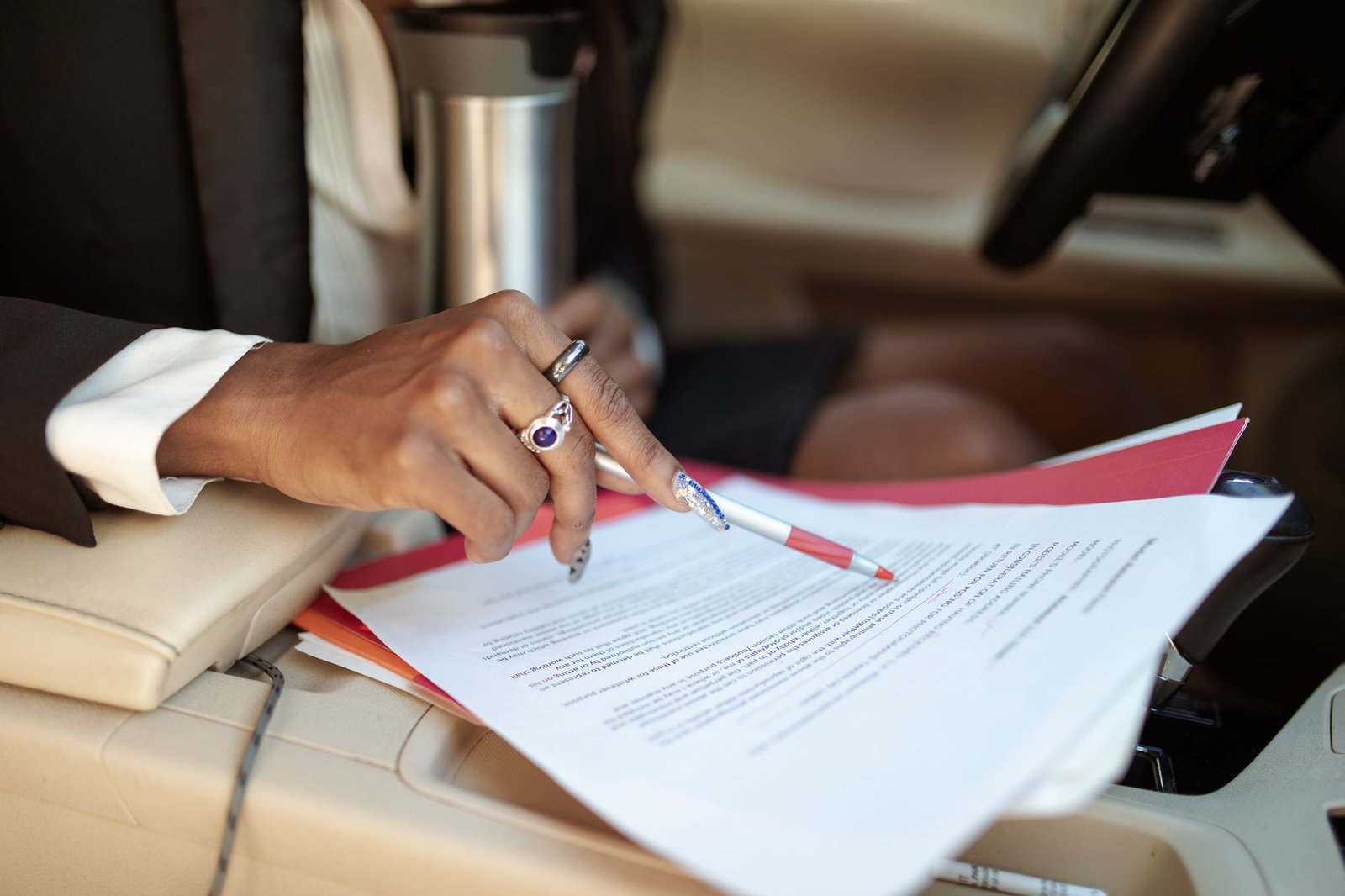 which car documents should be kept in the vehicle