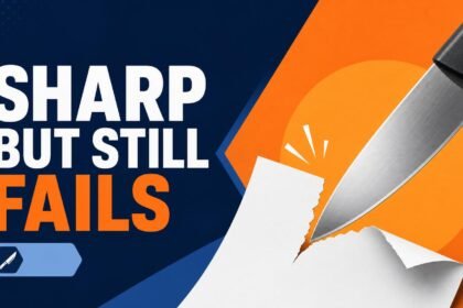 why a freshly sharpened knife still fails the paper test