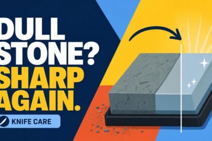 why a sharpening stone stops cutting and how to refresh it