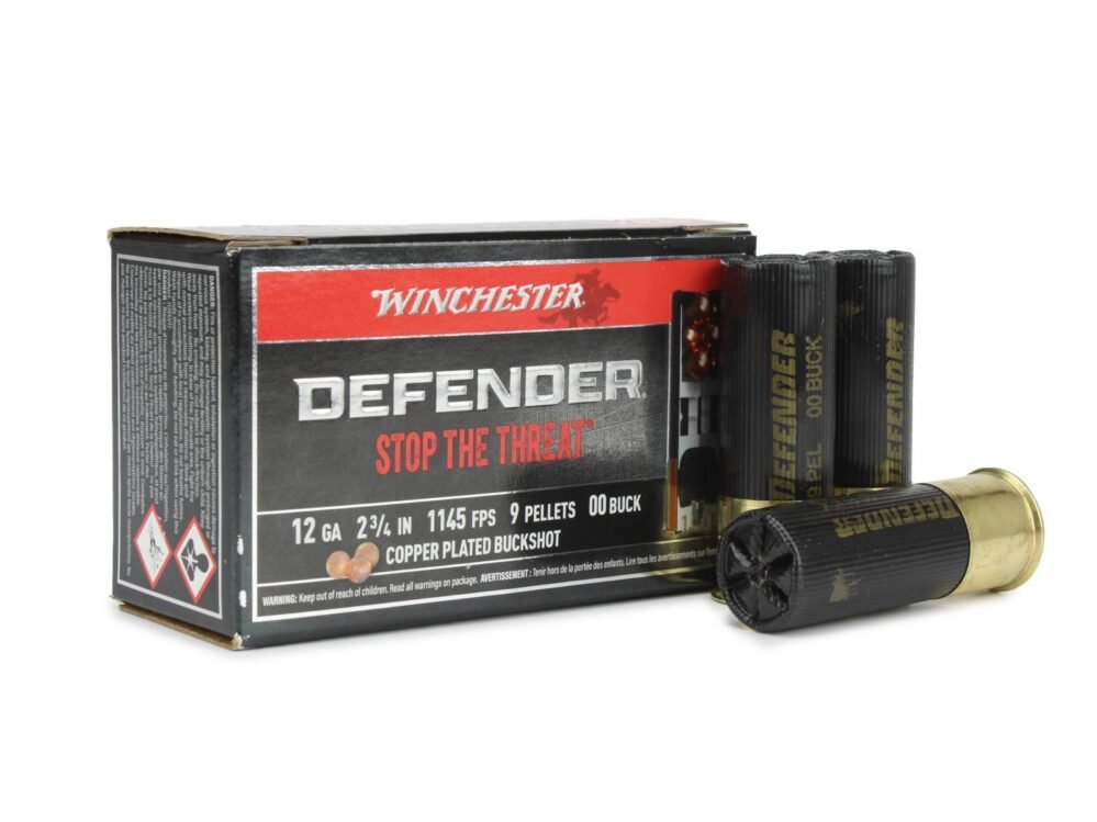 Winchester Defender 12 Gauge 2.75 00 Buckshot (Box) / Rebate Eligible