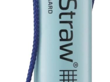 61+hrzzq18lacsl1500 edc deals light blue lifestraw personal water filter with purple cap and blue lanyard for drinking from on the go water sources