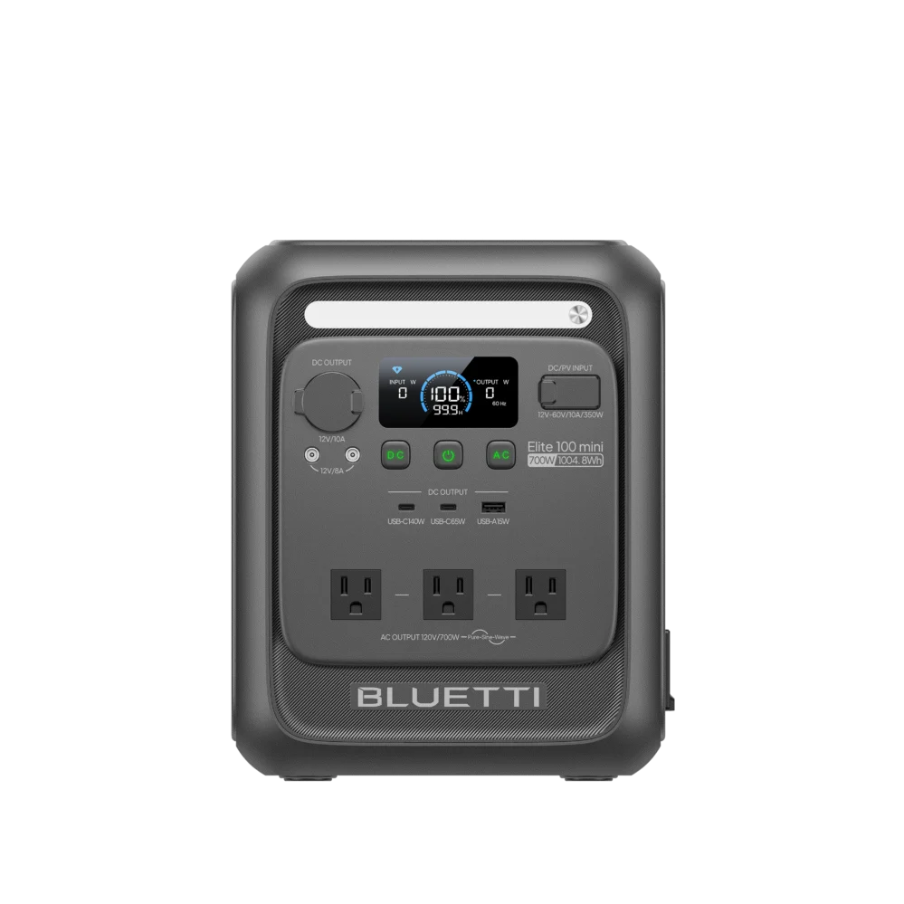 BLUETTI Elite 100 mini Portable Power Station |1,004Wh 700W Elite 100 mini